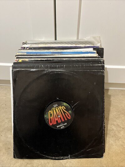 Job Lot Of 76 UK House Garage Drum & Bass Vinyl Records.