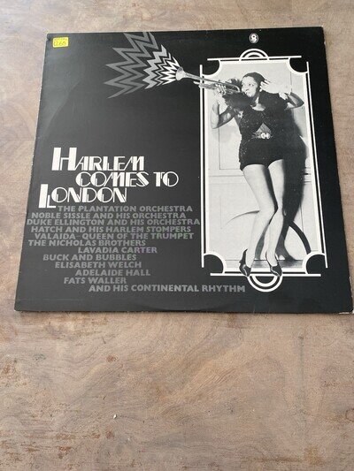 1930s Jazz vinyl LP : Various Artists entitled “Harlem comes to London”