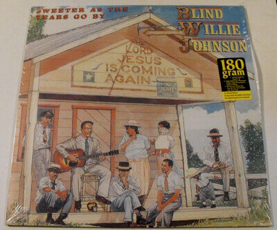 BLIND WILLIE JOHNSON - Sweeter As The Years Go By - Sealed Vinyl LP Record Album