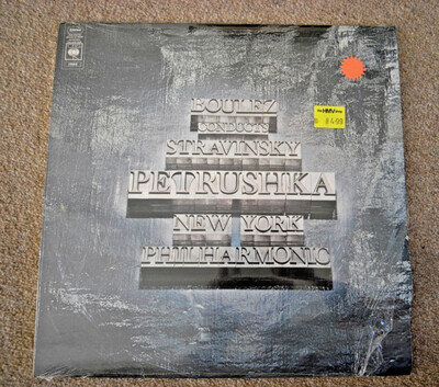 CBS 73056 Stravinsky Petruschka, Boulez , NEW VINYL SHRINK WRAPPED