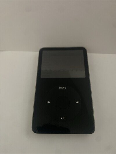 Apple iPod Classic 30GB 5th Gen Black Model A1136 Tested Working