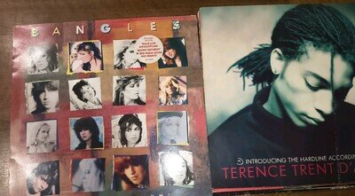 14 x 12" Vinyl Records - 1980s 1990s - Albums LPs - Job Lot . Mix