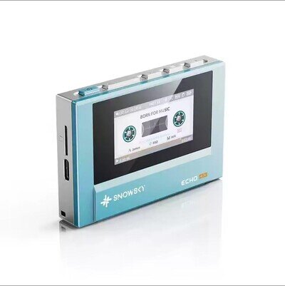FiiO Snowsky Echo Mini Digital Audio Player Black, HiFi Hi-Resolution MP3 Blue
