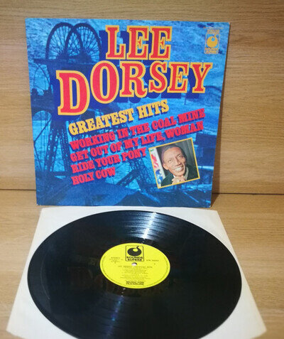 Lee Dorsey Greatest Hits 1968 LP vinyl record UK release 12 tracks