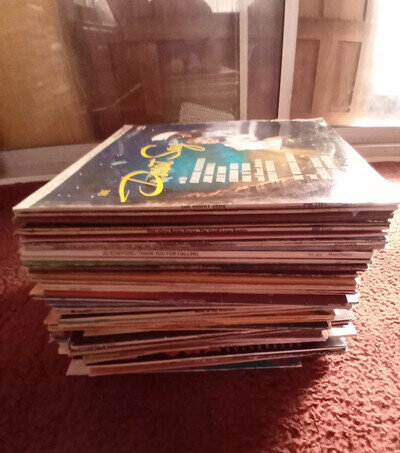 8 x 12” VINYL LP RECORD COLLECTION JOB LOTS - POP EASY 50s 60s 70s 80s ALL VGC