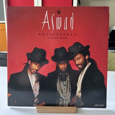 Aswad Renaissance 20 Crucial Tracks Excellent Vinyl LP Record Album SMR866 EX