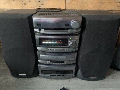 RARE Kenwood XD-6000 Hi-Fi A-H5, C-H5, DP-MH5, X-H5, LS-H5 hifi stereo system