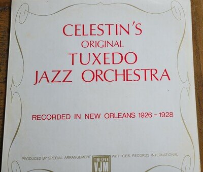1X Vinyl LP -CELESTIN'S ORIGINAL TUXEDO JAZZ ORCHESTRA - 1971 VG Condition