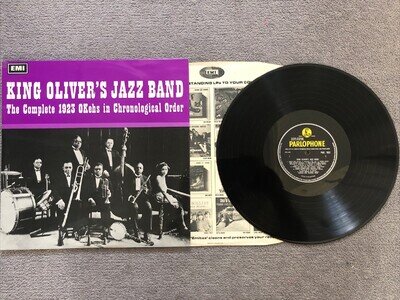 King Oliver's Jazz Band, The Complete 1923 OKehs in Chronological Order Vinyl LP