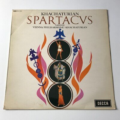 Khatchaturian - Spartacus/Gayaneh ED1/1962 - Vienna Orch - LP Record - SXL 6000