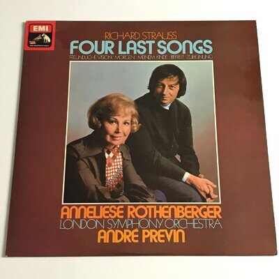 Strauss/Previn – Four Last Songs/Fr.. Vision/Morge.. LP Record – ASD.3082 EX/EX