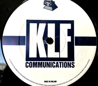 THE KLF - WHAT TIME IS LOVE - 12” VINYL RECORD - 90S DANCE HOUSE TRANCE DJ
