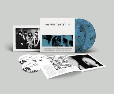 Manic Street Preachers Holy Bible 2 x Blue Lp & Blu-Ray Pre-Sale 23rd October