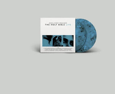 Manic Street Preachers Holy Bible Live 2 Vinyl LP) Blue Marble Presale 23/10/26