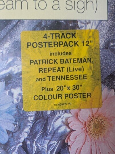 MANIC STREET PREACHERS-LA TRISTESSE DURERA + POSTER 12" VINYL 1993 1st Pressing