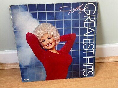 Rare Original 1982 Dolly Parton Greatest Hits Vinyl Record LP Album RCA PL84422