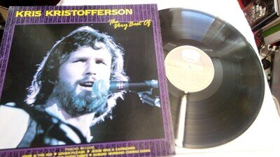 KRIS KRISTOFFERSON VERY BEST OF VINYL ALBUM NR MINT 1985 ME AND BOBBY MCGHEE