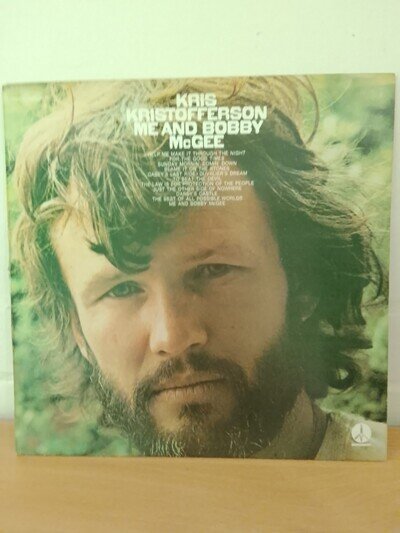 Kris Kristofferson - Me and Bobby McGee - Condition Used A1 B1 VG+/VG Cover