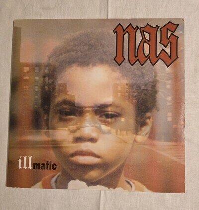 Nas Illmatic Vinyl LP - NM - 1994 EU 1st Pressing - RARE