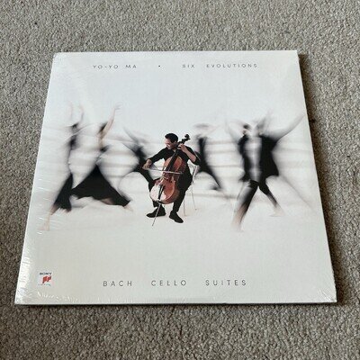 Yo-Yo Ma / Bach – Six Evolutions - Cello Suites Vinyl Record SEALED 3xLP 2018