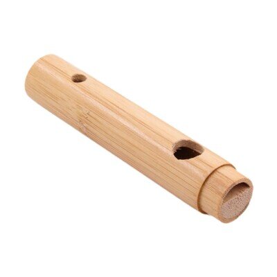 Bird Whistle Realistic Owl Sound Effect Creative Portable Wooden Caller Toy