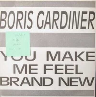 Boris Gardiner You Make Me Feel Brand New Vinyl Record VG/VG+ TROT 9088 1986