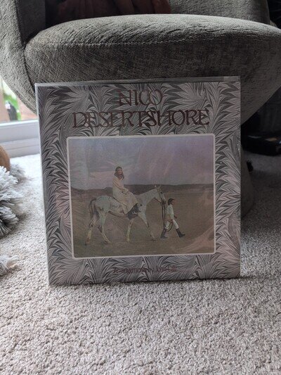 Nico Desertshore Vinyl 12 Album 4 Men with Beards Used Excellent Condition