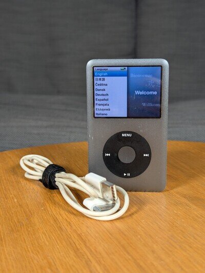 Apple iPod Classic 160GB 7th Generation Black A1238 Tested & Working
