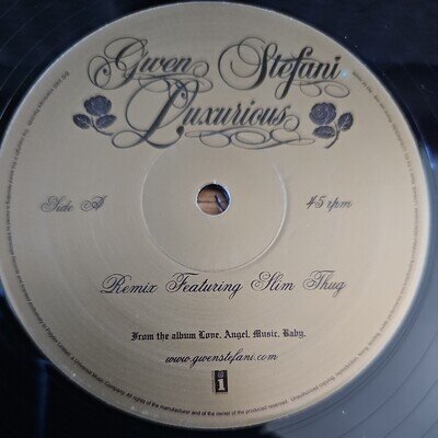 Gwen Stefani – Luxurious OG 2005 Press 12" PROMO in VG+
