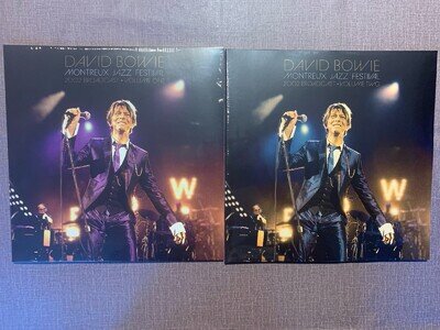 DAVID BOWIE MONTREUX 2002 VOL 1 & 2 ( 4 X LP) COLOURED VINYL NEW SEALED