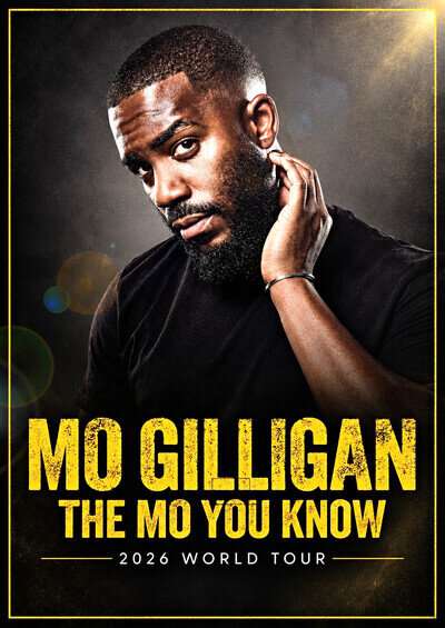 Mo Gilligan - The Mo You Know 2026 World Tour Poster Print A4 Unframed