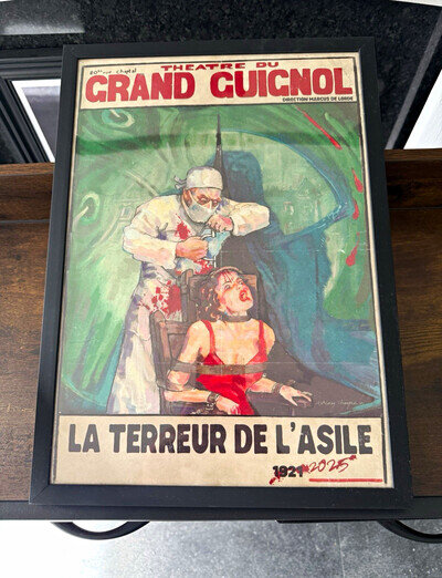 Framed Stage/Fright Promotional Poster from “Inside No 9”