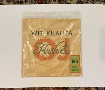 Wiz Khalifa Kush & Orange Juice OJ 2LP Green Vinyl Record 2020 Gatefold 180 Gram