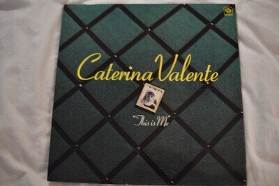 Caterina Valente Vinyl LP - "This is Me" - PYE record label