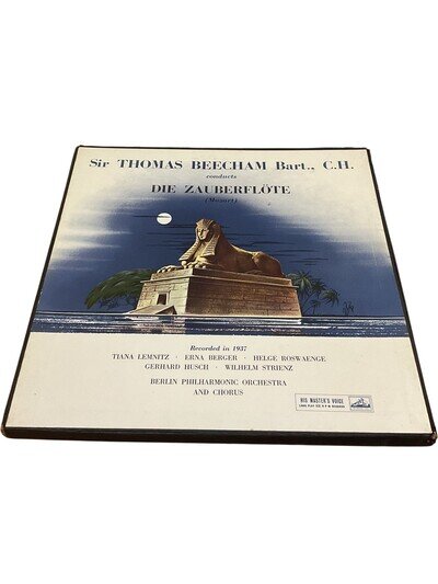 Sir Thomas Beecham Die Zauberflöte Vinyl Record Boxset
