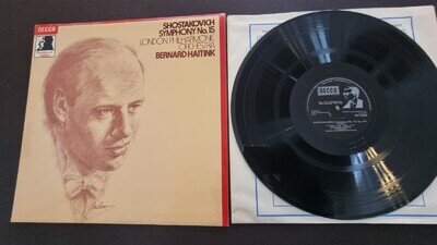 Shostakovich Symphony 15 Haitink [Decca SXL 6906] UK Ist LP Vinyl Record NM