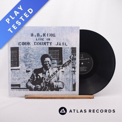 B.B. King Live In Cook County Jail 180G Reissue LP Album Vinyl Record - NM/NM
