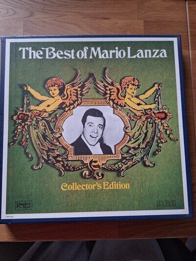 The Best Of Mario Lanza Collector's Edition Vinyl LPs New Damage Box See Pics