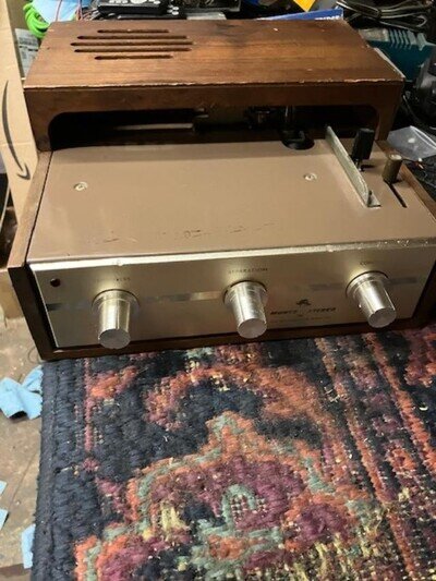 MUNTZ 4 TRACK HOME PLAYER RARE! WORKING SERVICED VIDEO