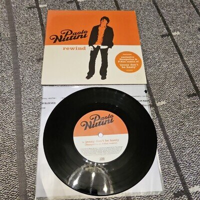 Paolo Nutini Rewind 7" Vinyl single (ATUK050) with original hype sticker