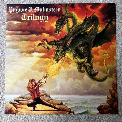 Yngwie Malmsteen – Trilogy – 1986 UK Polydor LP POLD 5204 – Near Mint Vinyl