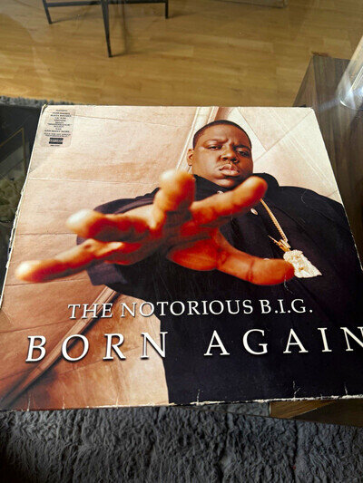 The Notorious B.I.G. Born Again Bad Boy 1999 2xLP 12" 33 RPM Black Vinyl