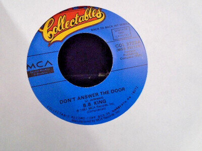 B.B. KING " DON`T ANSWER THE DOOR " USA COLLECTABLES NEAR MINT COND.