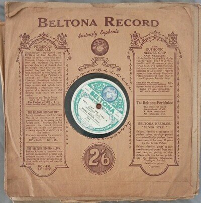 10" Shellac Vinyl Record Singles Collection, Orchestral Holy Music 1920's VGC