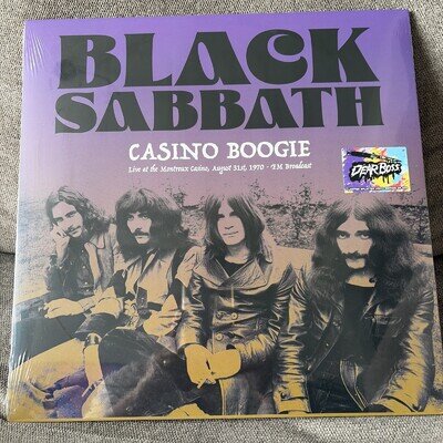 BLACK SABBATH Casino Boogie Live Montreux Aug 31st 1970 NEW SEALED ltd Vinyl LP