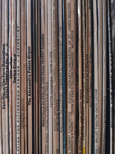 Classical Vinyl LP Record Collection - 4 x 12" LPs Records Job Lot