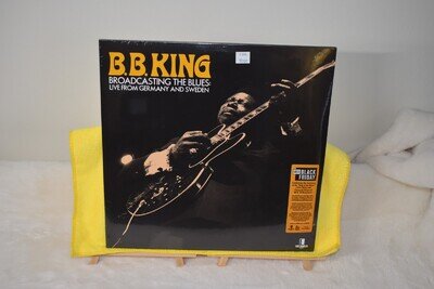B. B. King, Broadcasting The Blues Live, RSD Black Friday, Vinyl Record, Sealed