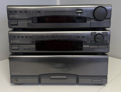 Pioneer M J300 HiFi Stack System Vintage M-J200, GR-J300, CX-J300 Amp
