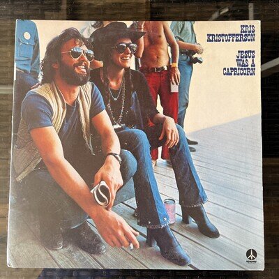 MNT 65391 Kris Kristofferson Jesus Was A Capricorn Vinyl First Press