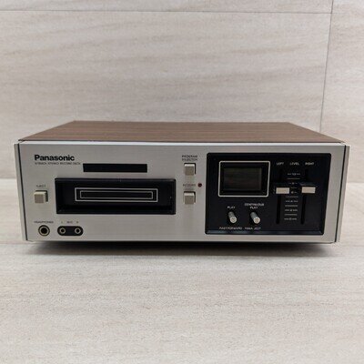 Vintage Panasonic RS-805US 8-Track Stereo Record Deck Player Japan Tested Works